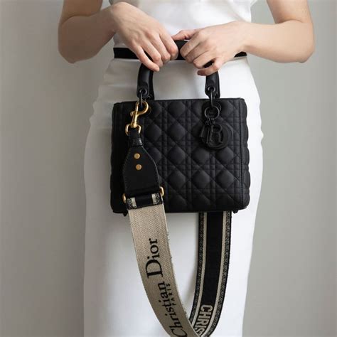 dior 8 bag with strap|Dior bag with thick strap.